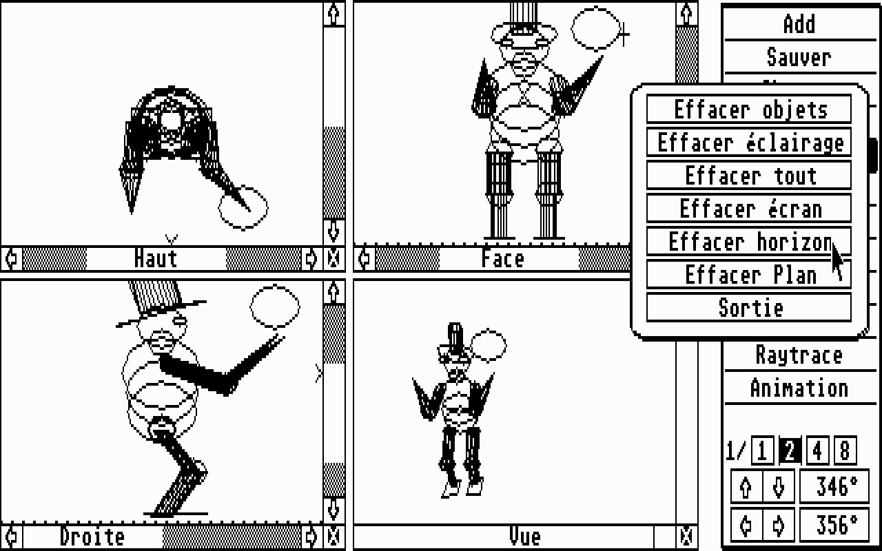 GFA Raytrace atari screenshot